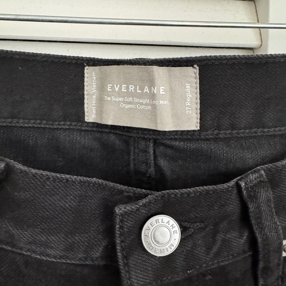 Everlane Super-soft Relaxed Jean - 27 - No Stretch - Stormy - Picture 3 of 8